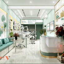 Thiết kế phòng khám nha khoa Hải Đăng hiện đại